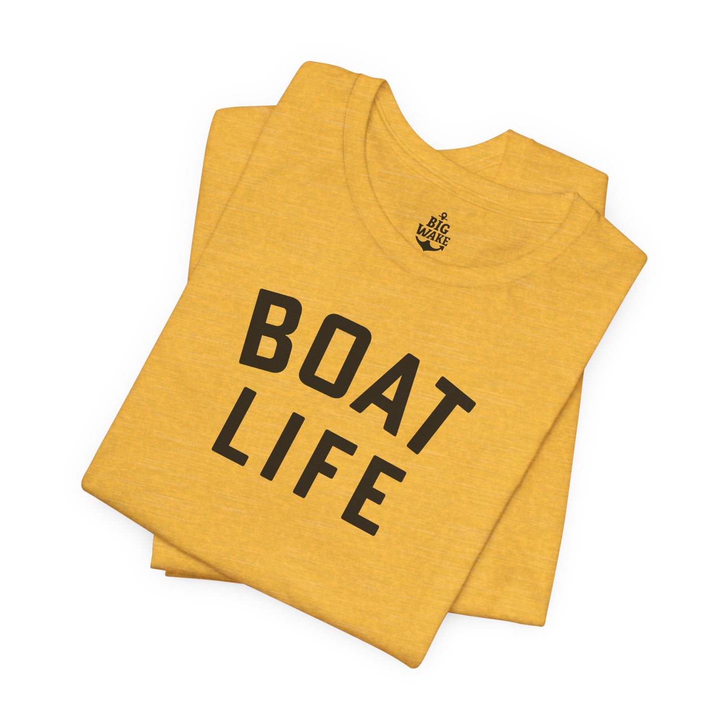 Boat Life - Black & Gold T-shirt