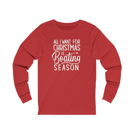 All I Want for Christmas is Boating Season T-shirt - Big Wake