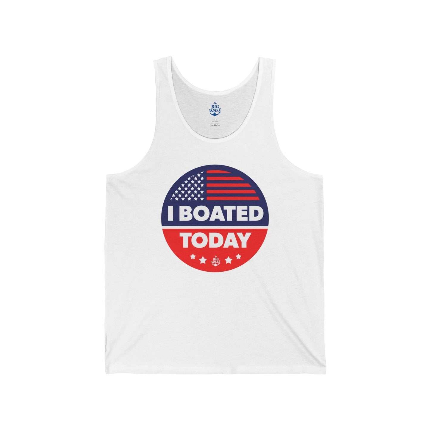 I Boated Today Unisex Tank - Big Wake