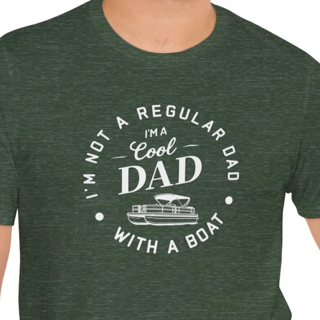 I'm Not a Regular Dad - Pontoon T-shirt