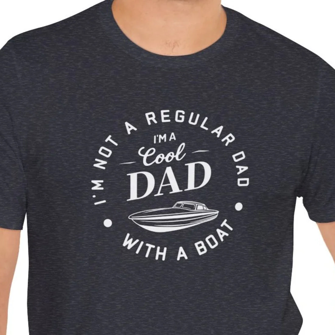 I'm Not a Regular Dad - Boat T-shirt