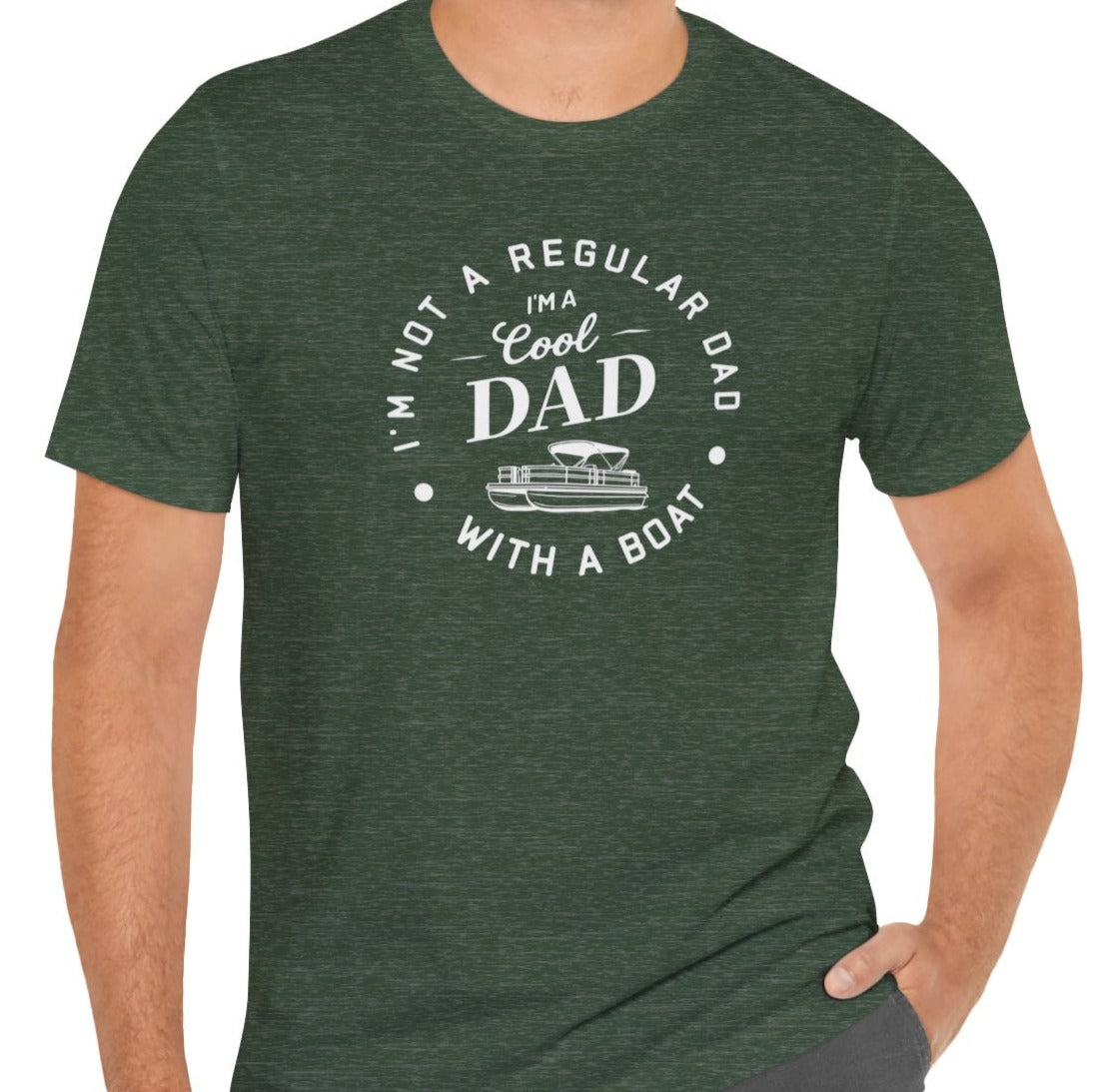 I'm Not a Regular Dad - Pontoon T-shirt