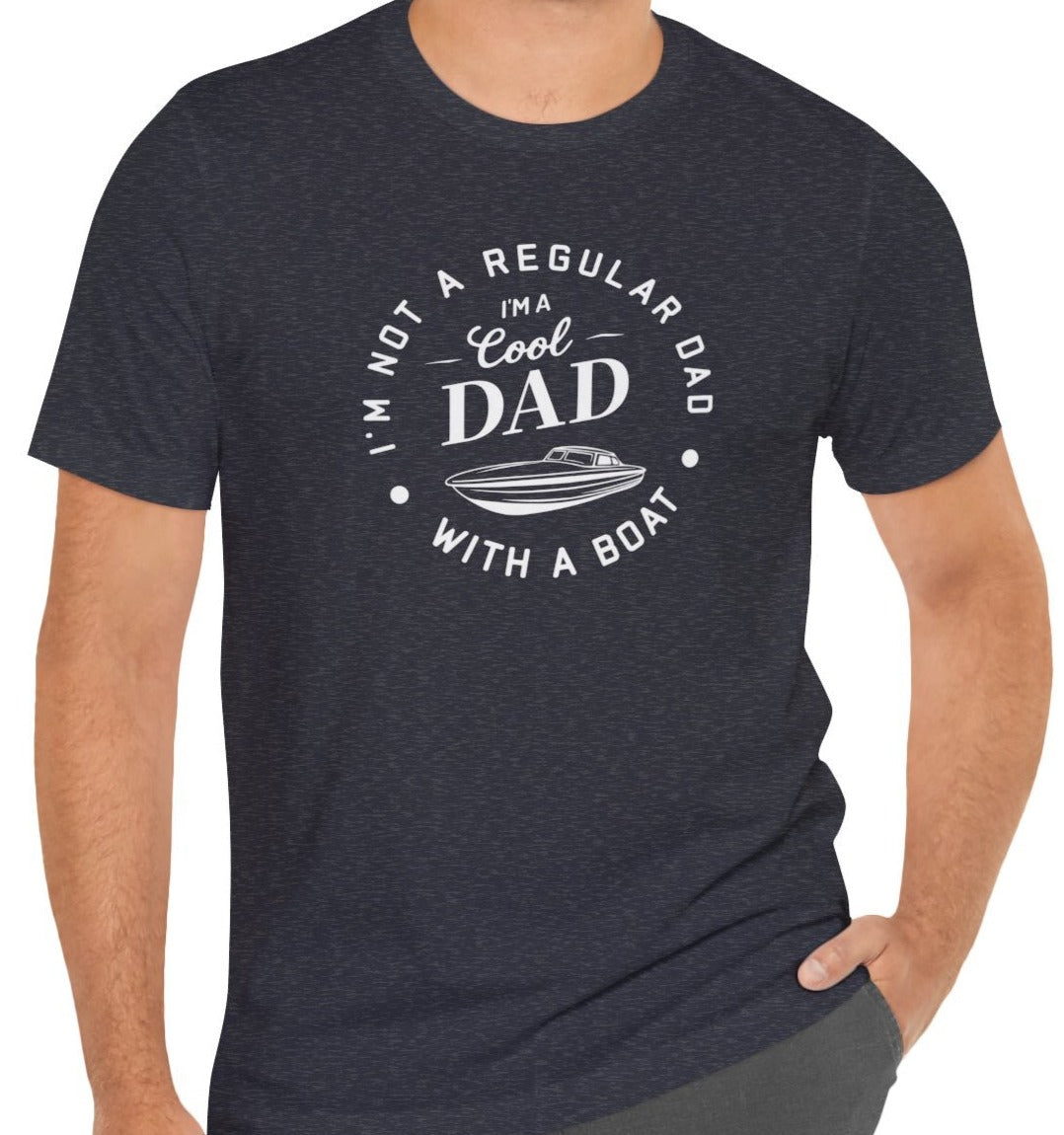 I'm Not a Regular Dad - Boat T-shirt