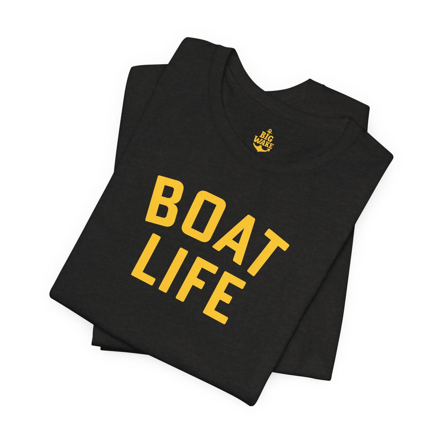 Boat Life - Black & Gold T-shirt