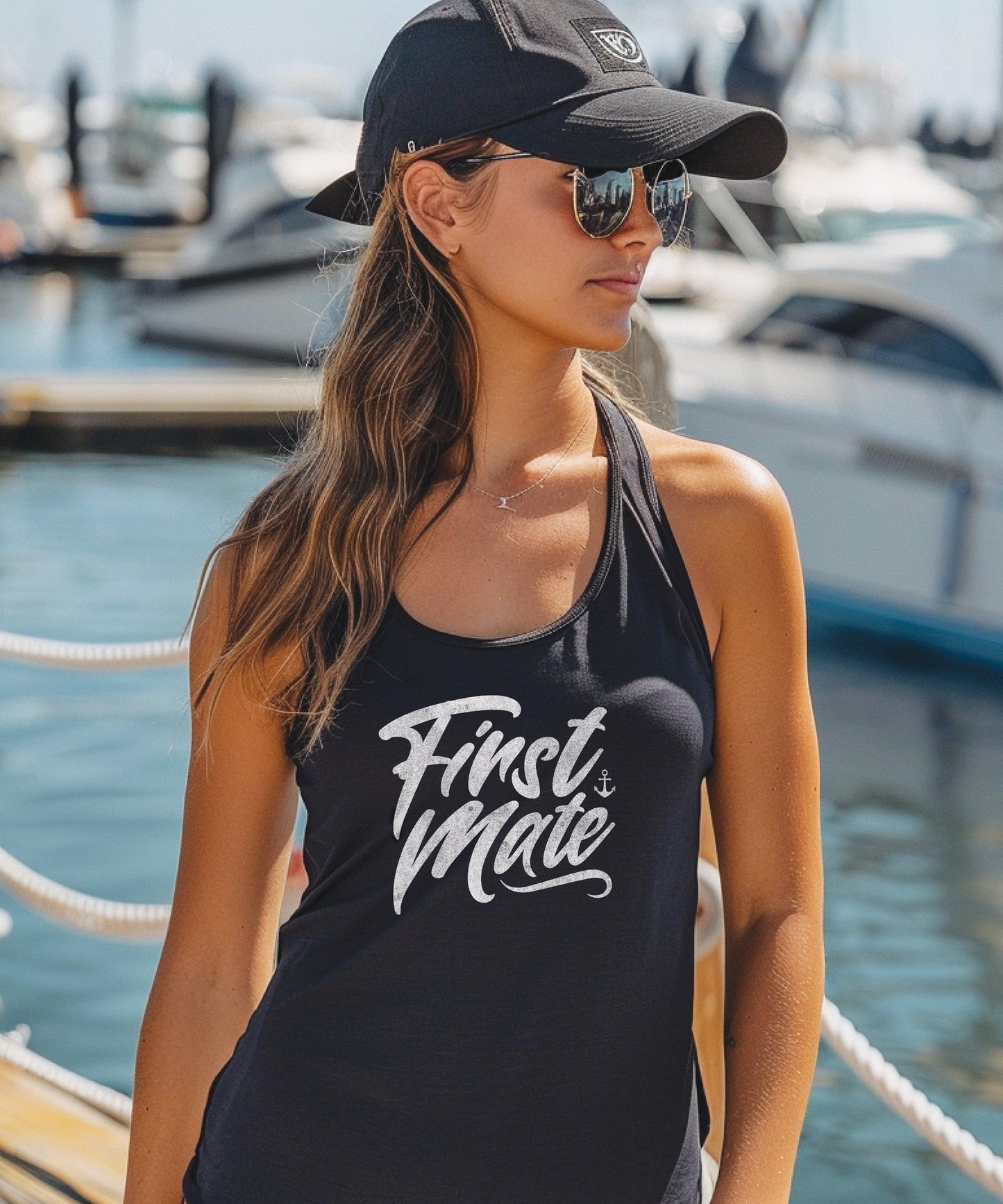 First Mate Women's Tank - Big Wake