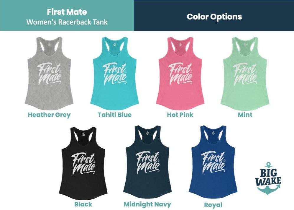 First Mate Women's Tank - Big Wake