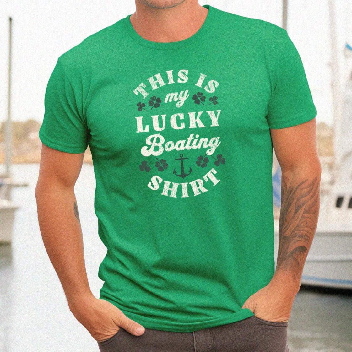 This is my Lucky Boating Shirt T-shirt - Big Wake